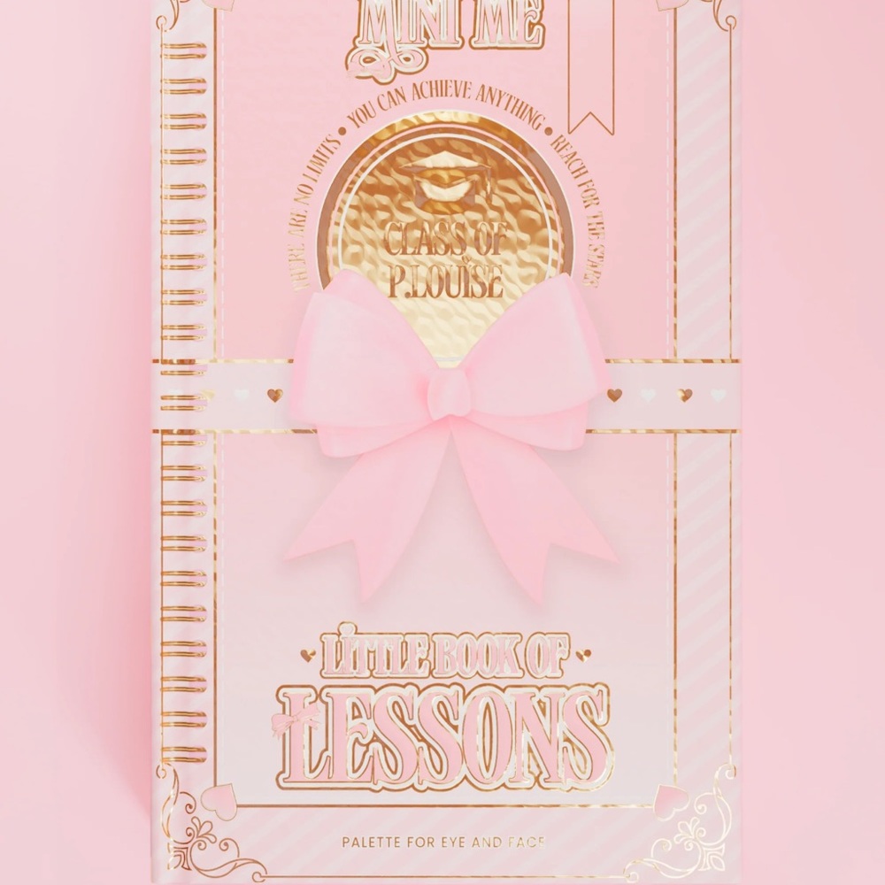P.Louise Little Book of Lessons Complete Make up Palette - Pink